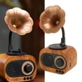 thumbnail image 1 of Audio, 5W Haut-Parleur Excellente Capacité de Réception Rétro 150HZ à 20KHZ pour la Chambre, 1 of 8