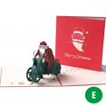 thumbnail image 3 of Navidad 3D Pop-up tarjetas de felicitación pintura de diamantes Navidad tarjeta postal para Halloween Feliz Navidad Año nuevo regalo, 3 of 4