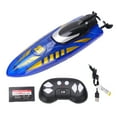 thumbnail image 2 of Remote Control Boat,Double Sided Stunt Racing RC Boat with Light for Pools & Lakes, 2 of 7