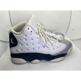 thumbnail image 1 of Ni - ke Air Jordan 13 XIII Retro Shoes Men's 10.5 French Blue White Suede Sneakers OG, 1 of 5