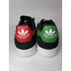 thumbnail image 2 of Ad-id-as Men's Stan Smith ADV Black White Green Red Shoes GX9750 Size 7.5, 2 of 6