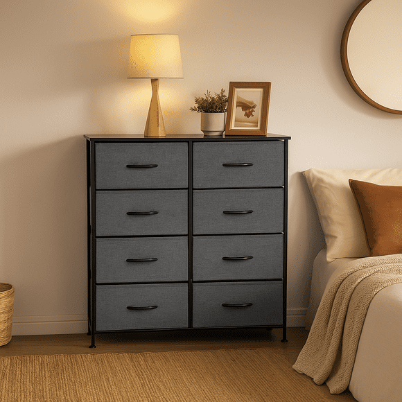 Organizador Zapatero Elly 8 GAVETAS CAJONES DE TELA suave