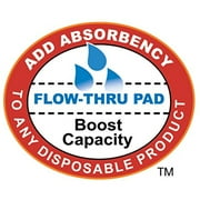 Tranquility Absorbent Booster Pads, TopLiner Disposable - Super, 15 L x 4.25 W (200 Count)