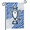 B, variant on XaaKee, Garden Flags, Golden Wave Cup Tournament Design, Double-Sided High-Quality White Linen, Yard Flag, 12x18Inch
