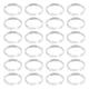 thumbnail image 1 of BRIGHTFUFU 24Ud Gancho Para De Ducha Transparente De Plástico Resistente Para Con Circular, 1 of 8