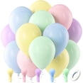 thumbnail image 1 of Pastel Balloons Latex Party Balloons, 100 Pack 12 inch Round Helium Multicolor Macaron Balloons for Easter Birthday Rainbow Party Bridal Shower Wedding Decorations, 1 of 9