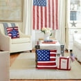 thumbnail image 7 of 4th of July Pillow Covers Decorations 18 x 18 Inch Red Blue Star Stripe Flag Freedom America Patriotic Throw Pillow Covers Cases for Independence Memorial Day Cushion Case Sofa Couch Decor, 7 of 7