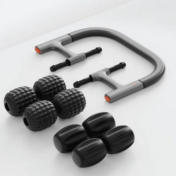 Sharper Image Flex Roller Modular Massager With 8 Attachments