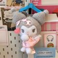 Sanrio Angel Series Kuromi Keychain Hello Kitty Plush Doll Keychain My