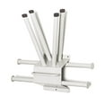 thumbnail image 1 of X-Ray Apron & Glove Rack (Wall Mounted) - Steel, 2 Bars, 4 Glove Holders, 1 of 4