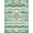 Teal Ivory Tan, Pattern 6, variant on ODIKA Nautical Reef Coral Center Map Ocean Compass Border Vintage Turtle Flowing for Playroom, Bedroom, Reading Nook, Pet Friendly & Kids Safe Play