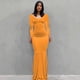 thumbnail image 1 of 2023 Summer Women Sexy Spaghetti Strap Black Skims Long Dress Y2k Sleeveless Solid Skinny Bodycon Trumpet Maxi Dresses VestidosL Gao Jinjia LED, 1 of 2