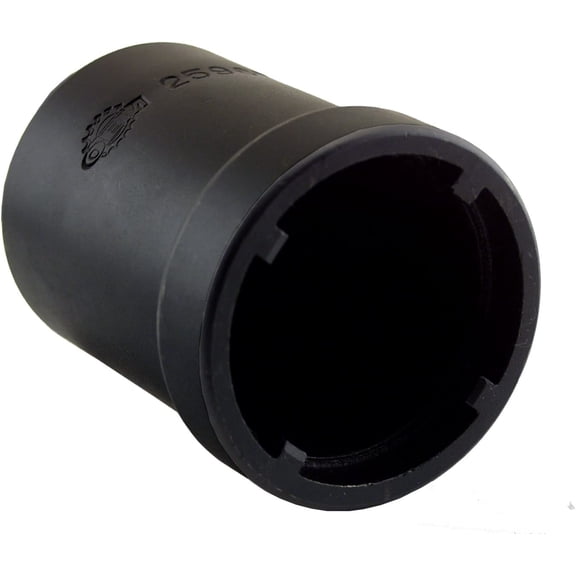 OEMTOOLS 25966 1/2" Drive Front Wheel Bearing Locknut Socket, 76mm x 80mm, Wheel Hub Spindle, Axle Nut Removal Tool, for Ford, GM, and Dodge