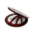 thumbnail image 3 of Ruby Shimmer Crystal Compact Mirror 1X/3X | Travel Vanity Must-Have, 3 of 4