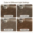 thumbnail image 7 of ODIKA 8'x10' Brown Chocolate Geometric Washable Area Rug Modern Abstract Elegance Design for Living Room, Under Sectional, Family , Durable, Non-Slip, 7 of 7