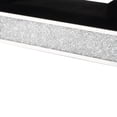 thumbnail image 6 of ACME Noralie Bench w/2 Pillows, Mirrored & Faux Diamonds, 6 of 8