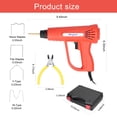 thumbnail image 3 of 70W Portable Handheld Plastics Welding Machine Panel Crack Repairs Kit Thermal Cutting Hot Stapler Plastics, 3 of 8