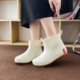 thumbnail image 4 of AUXDIQ Rain Boots Women Short Ankle Waterproof Rain Shoes Outdoor Garden Shoes, 4 of 6