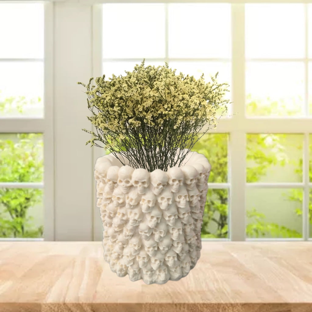 3D Flowerpot Silicone Mold Epoxy Resin Decoration Making Soap Melt Resin Home Decoration