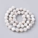 thumbnail image 2 of Natural White Crazy Lace Agate Beads Strands Star Cut Round Beads Faceted 8mm Hole: 1mm about 45pcs/strand 14.96 inch(38cm), 2 of 3