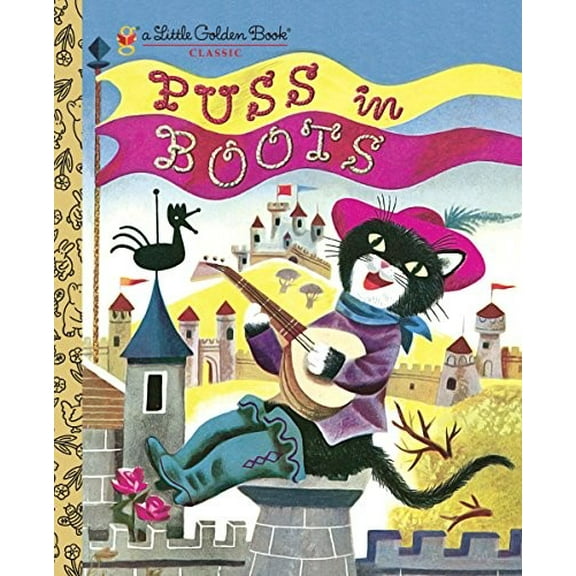 Pre-Owned Puss in Boots (Little Golden Book) (Hardcover) 0375845836 9780375845833