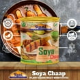 thumbnail image 4 of Rani Soya Chaap (Plant Based Protein) 30oz (1.875lbs) 850g ~ Easy Open Lid | All Natural | Vegan | No Colors | NON-GMO | Kosher | Indian Origin | Soy Based Meat Substitute, 4 of 9