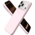 thumbnail image 1 of Compatible with iPhone 17 Pro Max Case,Slim Liquid Silicone 3 Layers Soft Gel Rubber Shockproof Protective Phone Case 6.9" with Anti-Scratch Microfiber Lining-Chalk Pink, 1 of 7