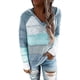 thumbnail image 1 of Sudadera con capucha para mujer Suéteres Color Block Sudaderas de manga larga Lounge Hoodie Tops Xemadio WMZY-673-34, 1 of 3