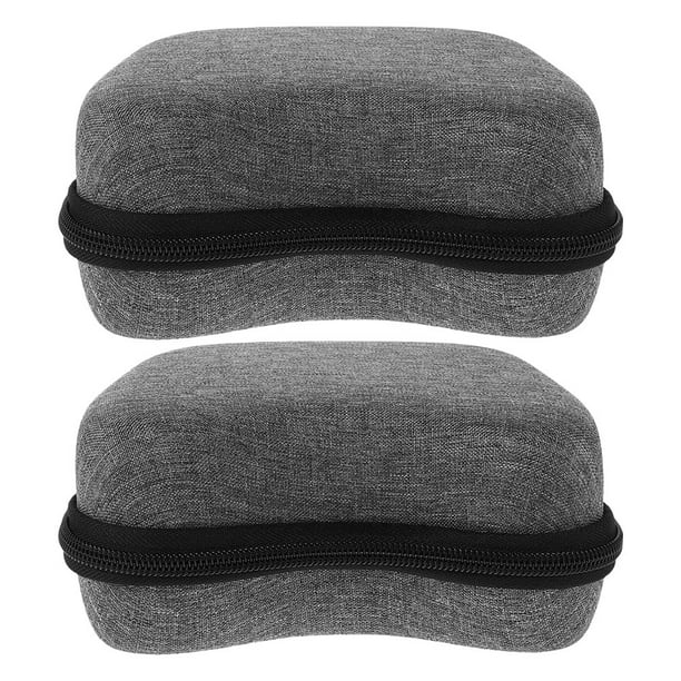 Estuche rígido de viaje de 2 piezas, bolsa protectora de almacenamiento para accesorios de juego, bolsa de almacenamiento para mando, funda de almacenamiento para mando, bolsa de transporte