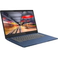 thumbnail image 3 of Lenovo Chromebook 3 laptop, 14 Inch FHD Touchscreen, MediaTek MT8186, 4GB RAM, 64GB eMMC+128GB SD Card, Webcam, WiFi 6, Bluetooth, USB Type-C, Chrome OS,Long Battery Life, Abyss Blue, 3 of 6