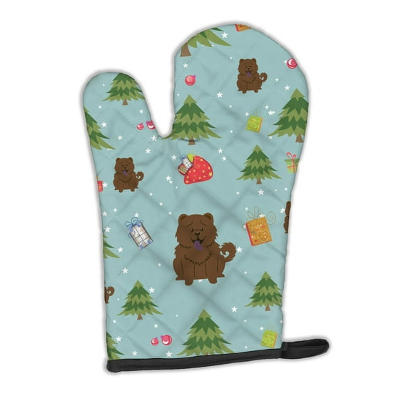 Christmas Chow Chow Chocolate Oven Mitt
