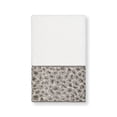 thumbnail image 4 of Authentic Hotel and Spa  Turkish Cotton Cheetah Jacquard Trim White 3-piece Towel Set, 4 of 4