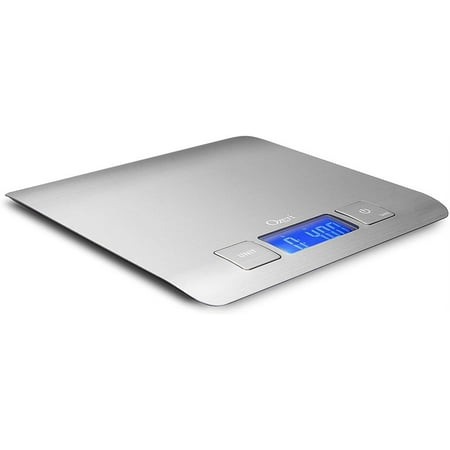 UPC 815817010315 product image for Zenith Digital Kitchen Scale by Ozeri  in Refined Stainless Steel with Fingerpri | upcitemdb.com