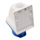 thumbnail image 4 of Enchufe industrial de 16 amperios, 3 pines, 220-250 V, resistente al agua, IP44, 2P+E, trifásico, 16 A, adecuado para autocaravanas, caravanas, autocaravanas JFHHH pequeña, 4 of 5