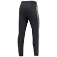 thumbnail image 3 of Men's Concepts Sport Charcoal Brooklyn Nets Team Stripe Jogger Pants, 3 of 3