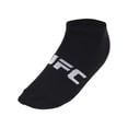 thumbnail image 5 of UFC 20 Pair Men's Lightweight No Show Socks with Arch Logo, Blk/Wht/Grey, 5 of 10