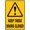 Warning Sign 4, variant on Keep Right Sign - 8"x12" Vintage Metal Warning Sign, Traffic Direction Decor for Home Farm Bar Coffee Shop Club Street Road