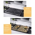 thumbnail image 3 of nqOlkjepod Large Induction Cooktop Protector Mat 36"x21", Modern Leopard Textured Stove Top Covers for Electric Stove, Chic Animal Fur Printed Stove Burner Cover Mats, Glass Top Stove Cover, 3 of 8