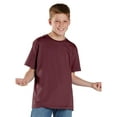 thumbnail image 2 of Aquaguard Boys 3-Pack T-Shirt Crew Neck Short Sleeve 100% Cotton Tee, Size: 4-14 - Medium - Maroon, 2 of 6