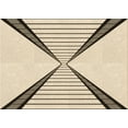 thumbnail image 1 of Ahgly Company Indoor Rectangle Patterned Wheat Beige Area Rugs, 6' x 9', 1 of 6