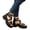 Black, variant on Women's Fashion Studded Platform Strappy Sandals Lightweight Open Toe Chunky Heel Gladiator Sandal with Buckles Black Size 7.5