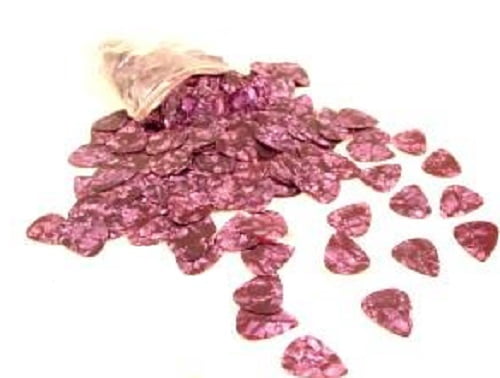 LOT 500: PURPLE Tortoise - GUITAR PICKS Celluloid .48mm
