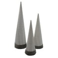 thumbnail image 2 of Cone Trees, Gray - Pack of 3, 2 of 2