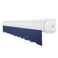 thumbnail image 2 of Awntech 24 Ft Key West Left Motorized Heavy Duty Patio Retractable Awning with Cassette (288in x 9.38in x 120in), Navy, 2 of 6