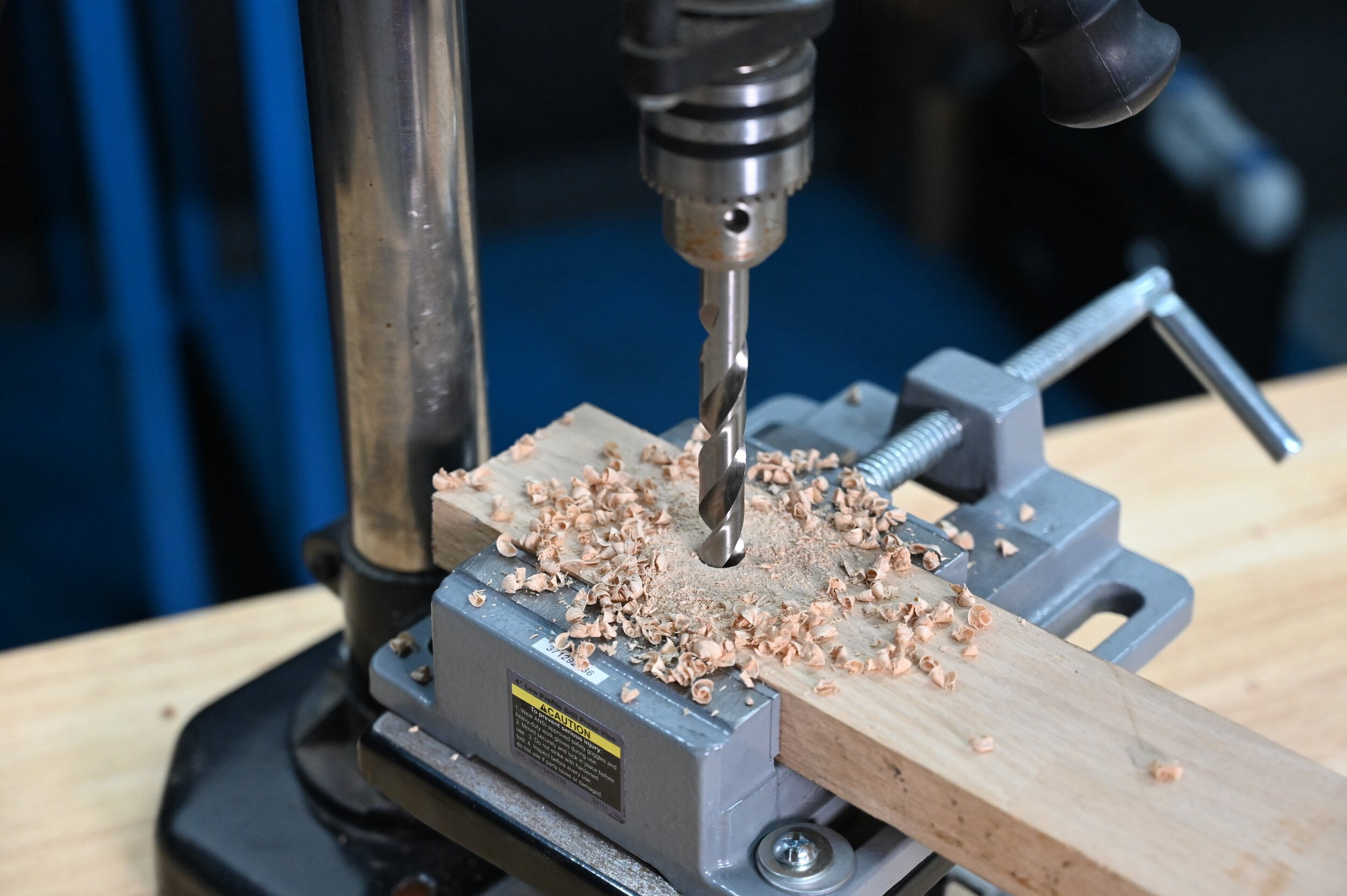 Century Drill & Tool, 37028, 7/16", HSS Brad Point,Drill Bit, Wood Boring Tools