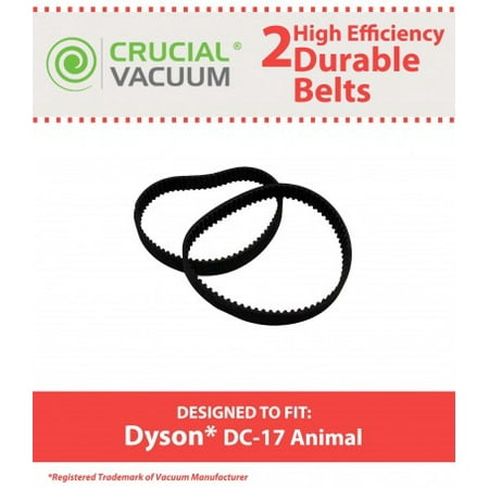 2 Dyson DC17 8MM Belts, Part # 911710-01