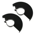 thumbnail image 2 of SHISUYAN 2pcs Angle Wheel Cover Protector Metal Wheel Safety Guard (Black), 2 of 7