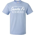 thumbnail image 3 of Inktastic From Santa Fe New Mexico in White Distressed Text T-Shirt, 3 of 5