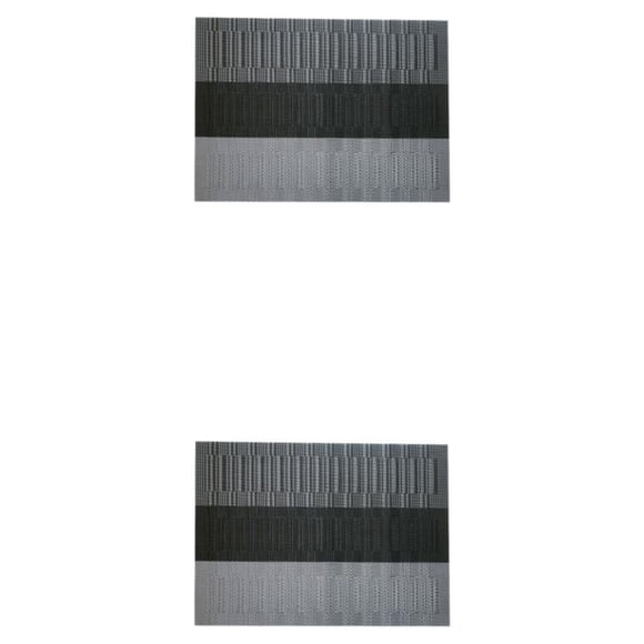 Tapete de PVC con textura de bambú Advancent manteles individuales antideslizantes