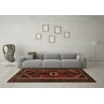 thumbnail image 3 of Ahgly Company Indoor Rectangle Persian Brown Traditional Area Rugs, 2' x 4', 3 of 4